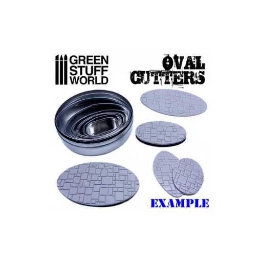 Ovalschneider für Basen-Greenstuff World-Radaddel
