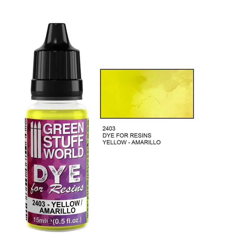 Dye for Resins YELLOW-Greenstuff World-Radaddel