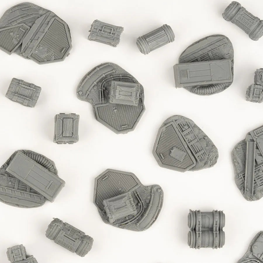 Basing Bits - Spaceship Corridor-Gamers Grass-Radaddel