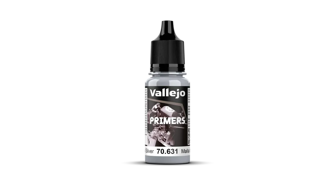 Vallejo Surface Primer Chainmail Silver 18 ml-Vallejo-Radaddel