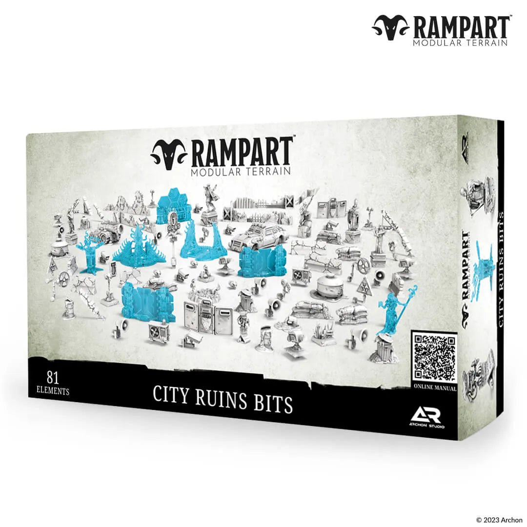 Rampart Modular Terrain: City Ruins Bits-Archon Studio-Radaddel