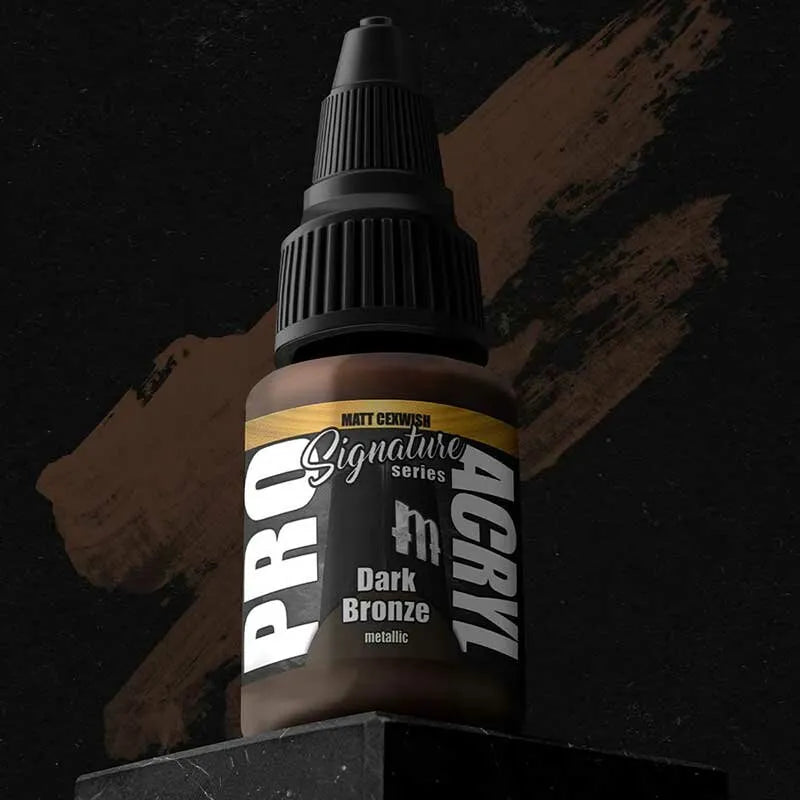 Pro Acryl Dark Bronze (metallic) (22ml) - Matt Cexwish-Monument Hobbies-Radaddel