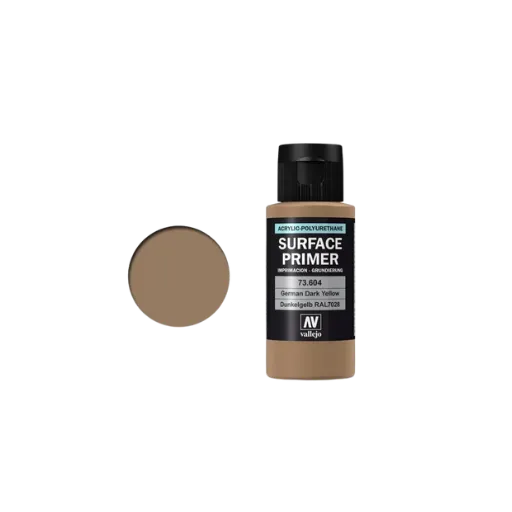 Surface Primer German Dark Yellow 60ml-Vallejo-Radaddel