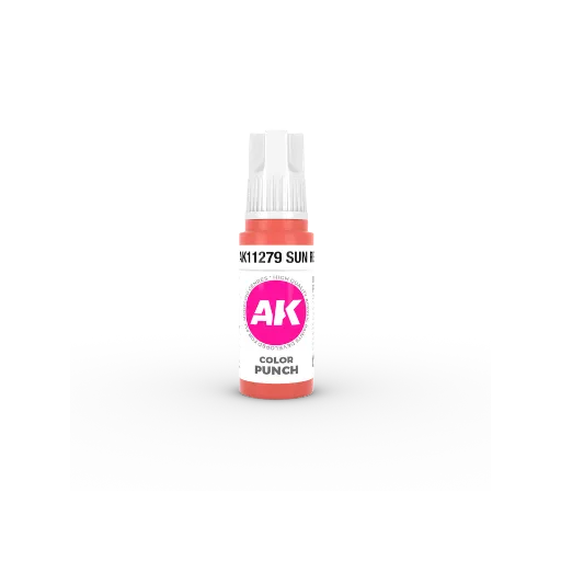 AK 3GEN Sun Red Color Punch 17 ml-AK-Interactive-Radaddel
