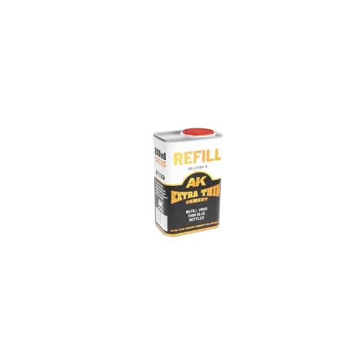 Extra Thin Cement 200ml Refill-AK-Interactive-Radaddel