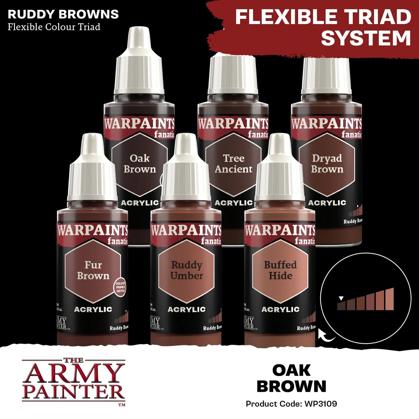 Oak Brown Fanatic WP-The Army Painter-Radaddel
