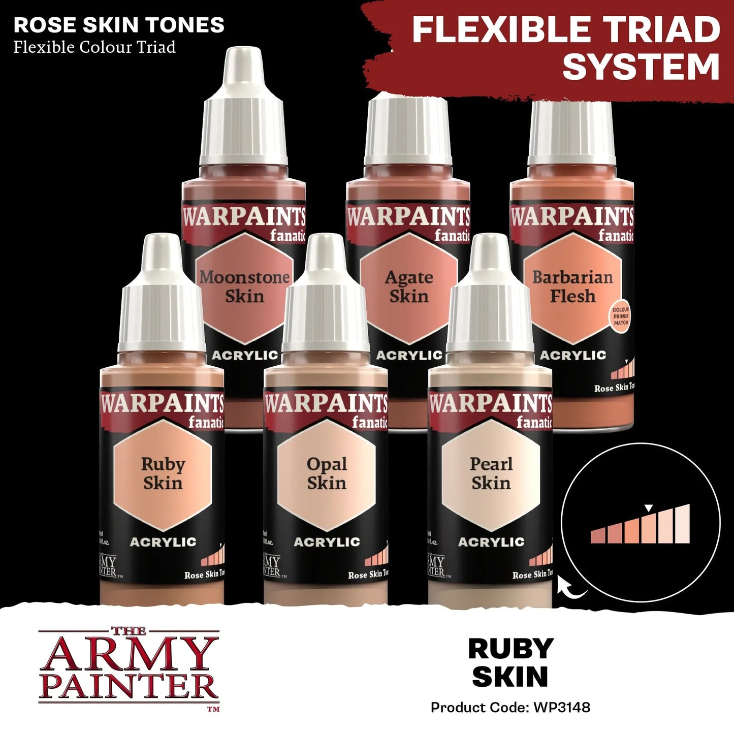Ruby Skin Fanatic WP-The Army Painter-Radaddel