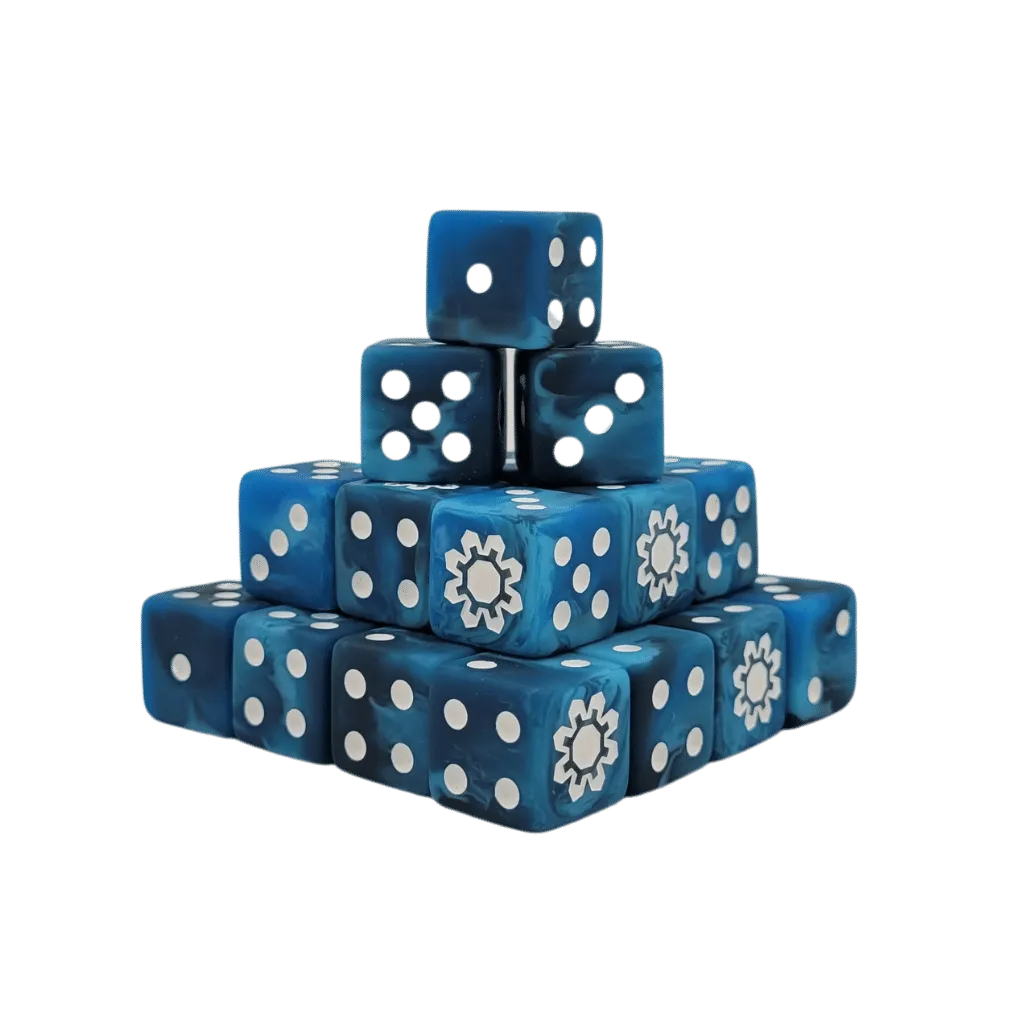 Squats Frozen Cog Dice 16mm Square (25 Stück)-Baron of Dice-Radaddel