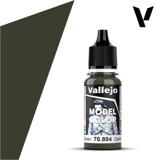 Model Color Camouflage Olive Green 18 ml (108)-Vallejo-Radaddel