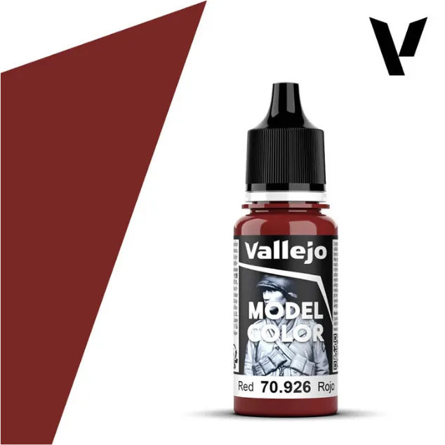 Model Color Red 18 ml (34)-Vallejo-Radaddel