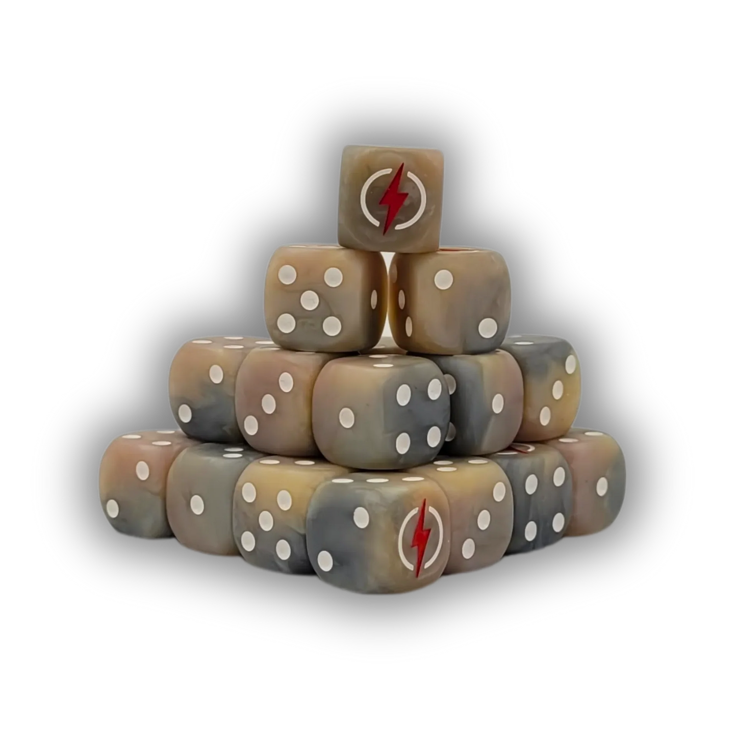 Armageddon Legion Round 16mm (25 Stück)-Baron of Dice-Radaddel