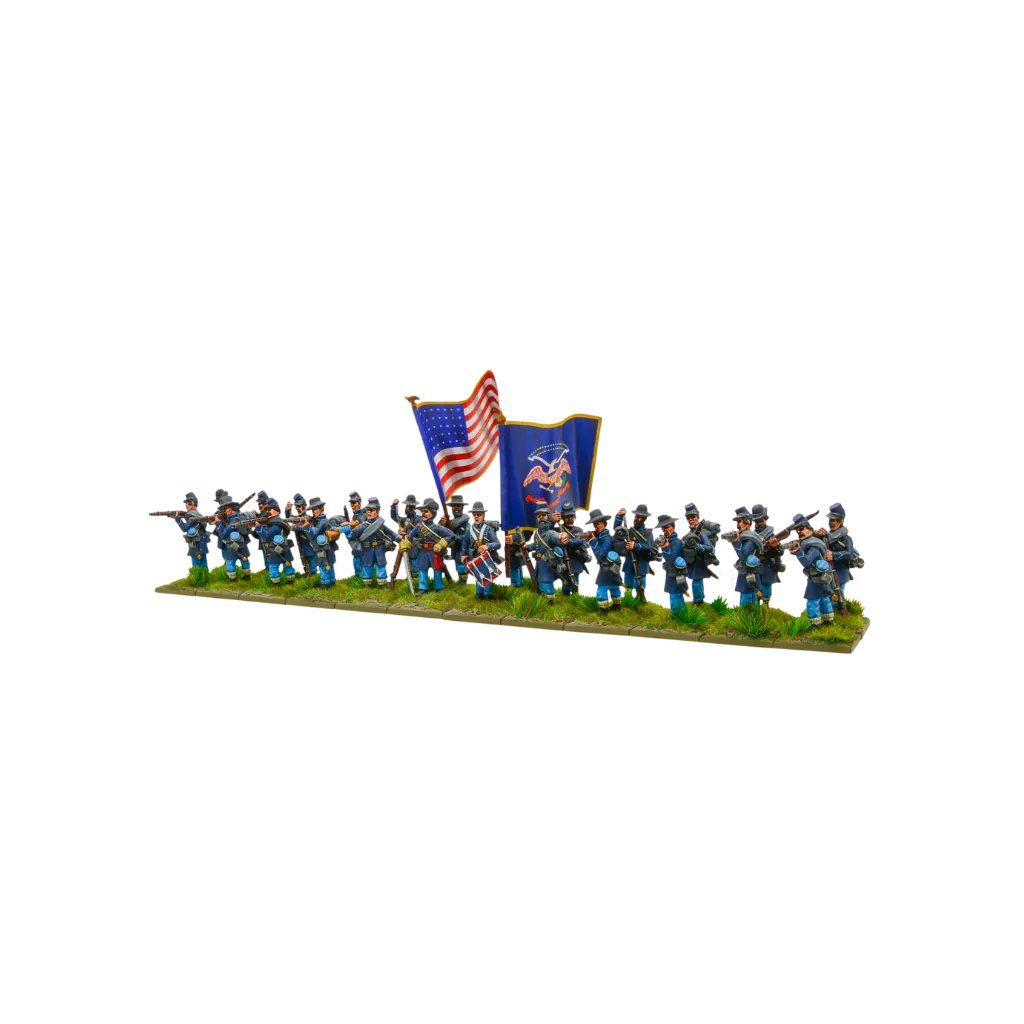 BP Epic Battles: ACW Infantry Regiment Firing Line-Warlord Games-Radaddel