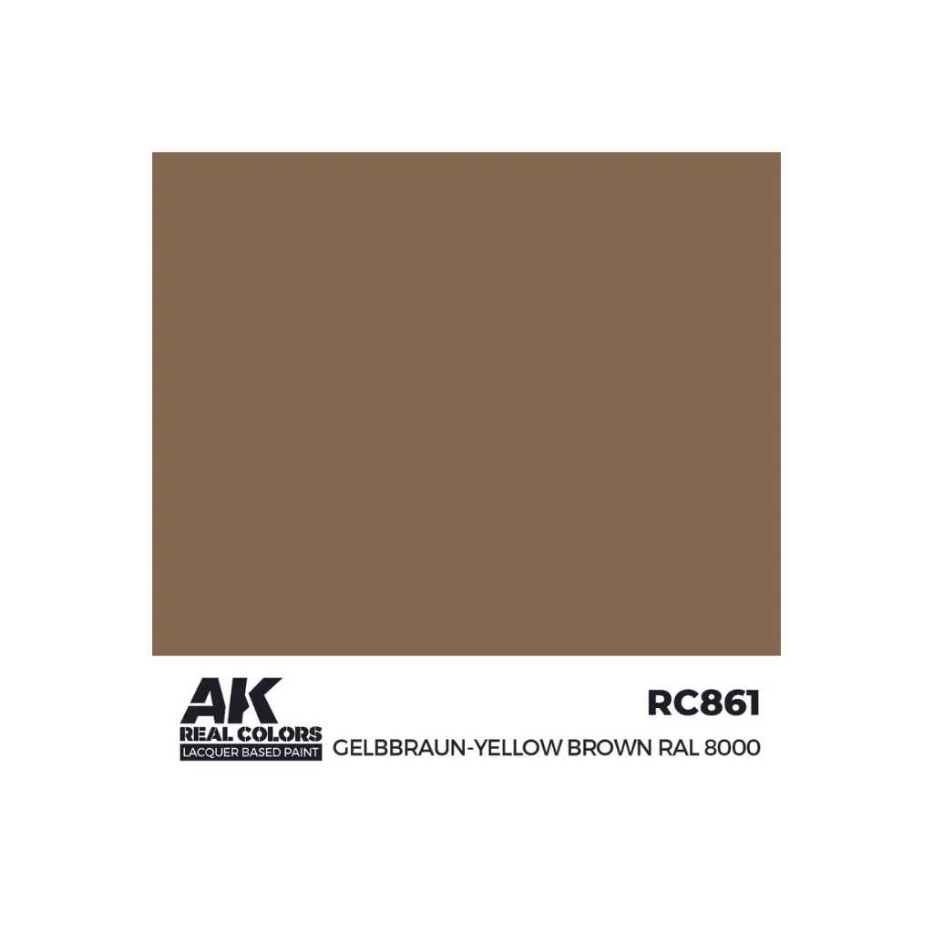 AK Real Colors Gelbbraun-Yellow Brown RAL 8000 17 ml-AK-Interactive-Radaddel