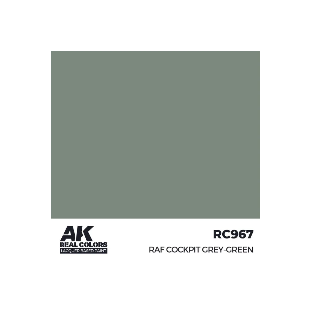 AK Real Colors RAF Cockpit Grey-Green 17 ml-AK-Interactive-Radaddel
