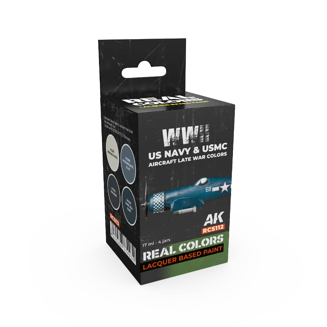 AK Real Colors WWII US Navy & USMC Aircraft Late War Colors SET-AK-Interactive-Radaddel