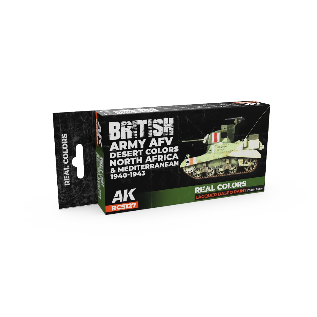 AK Real Colors British Army AFV Desert Colors. North Africa and Mediterranean 19-AK-Interactive-Radaddel