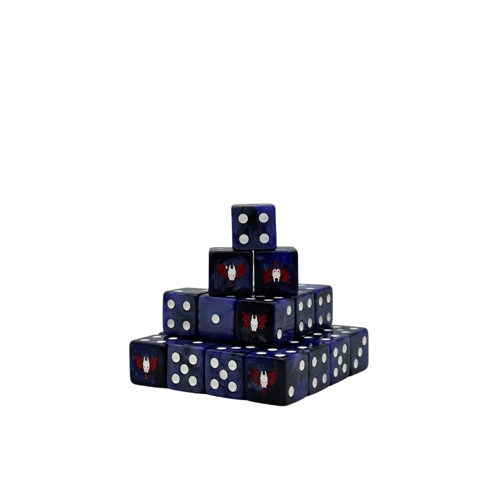 Lords of the Night Dice 16mm Square-Baron of Dice-Radaddel