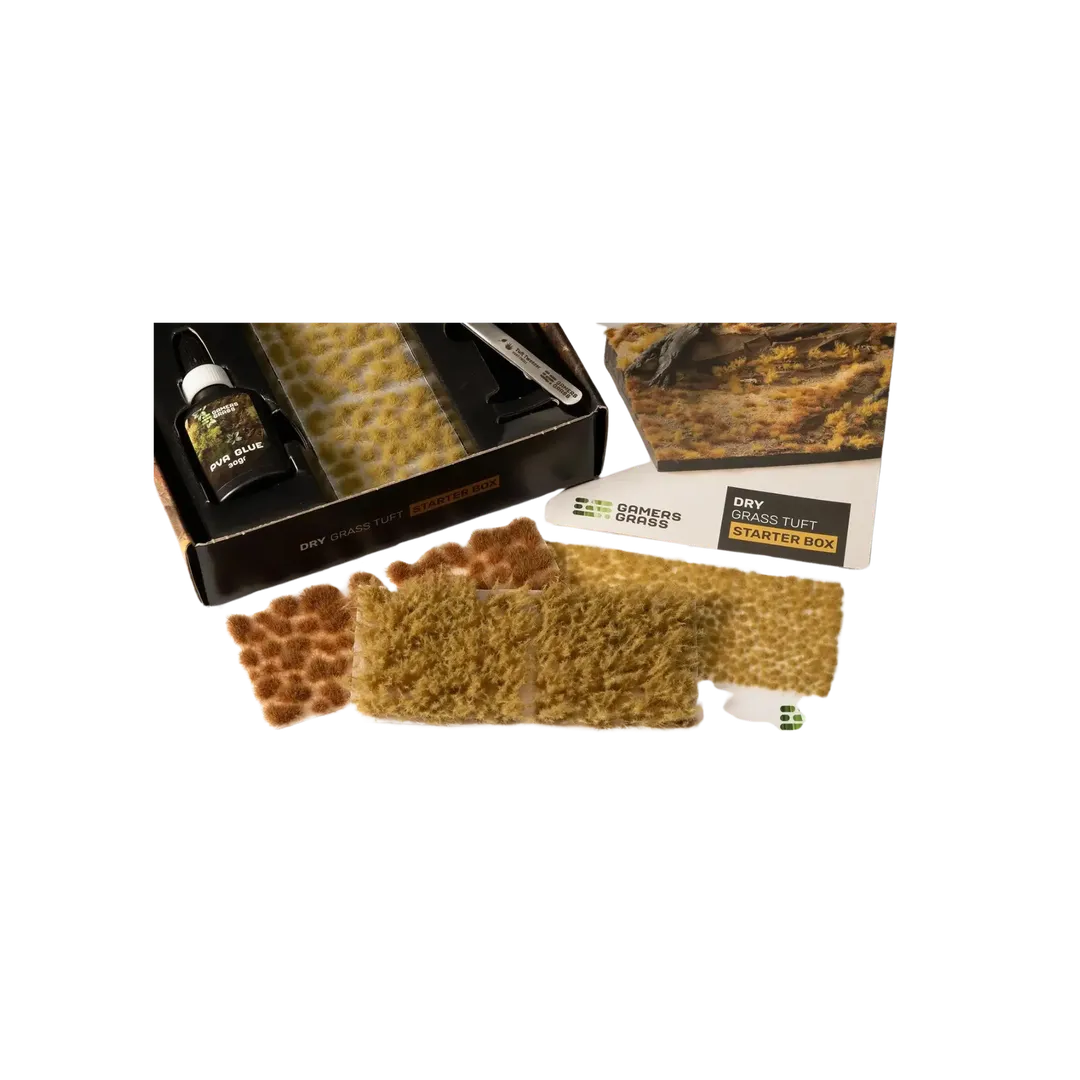 Tuft Starter Boxes - Dry Grass-Gamers Grass-Radaddel