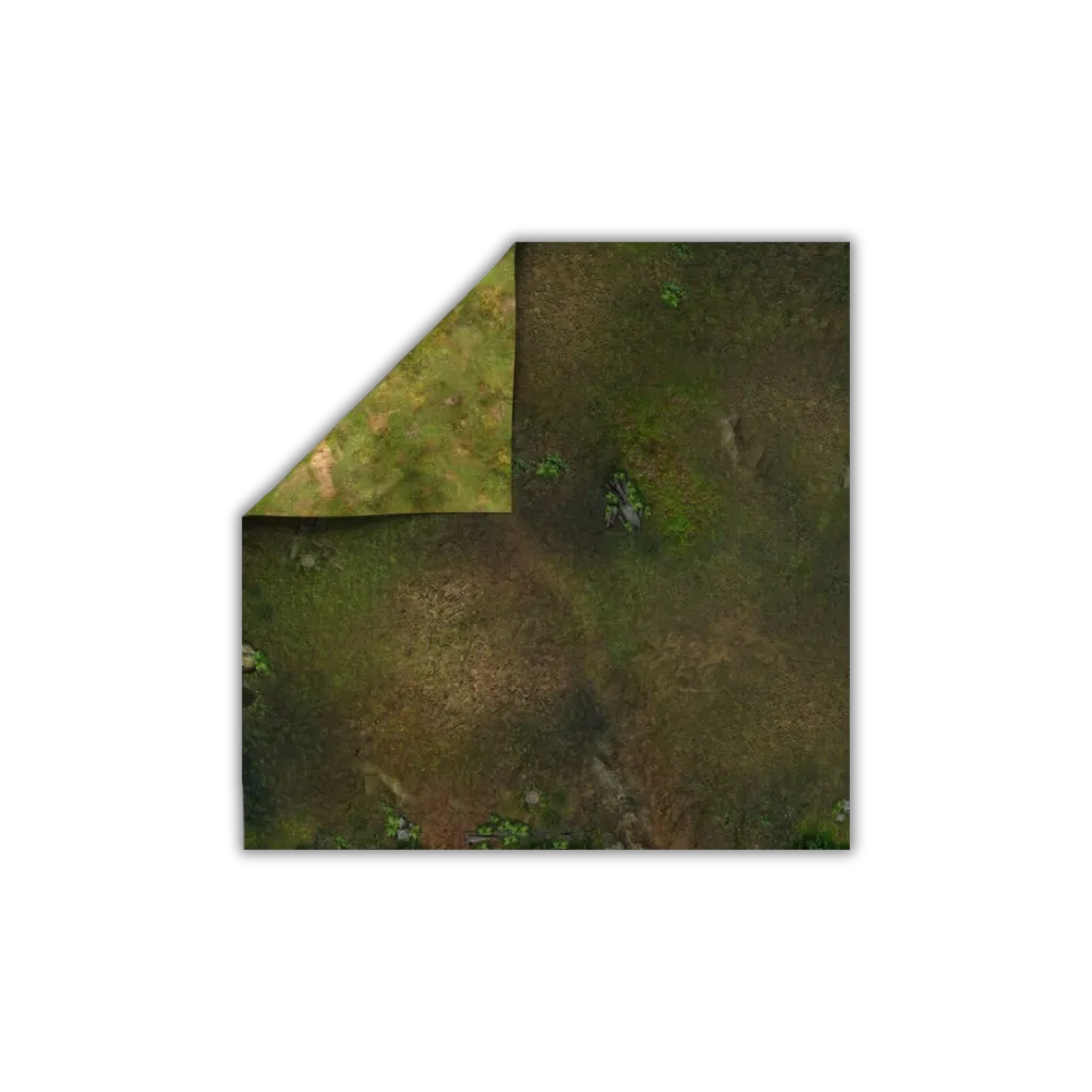 Neoprene Mat 2-sided Swamp 36x36''-Playmats.eu-Radaddel