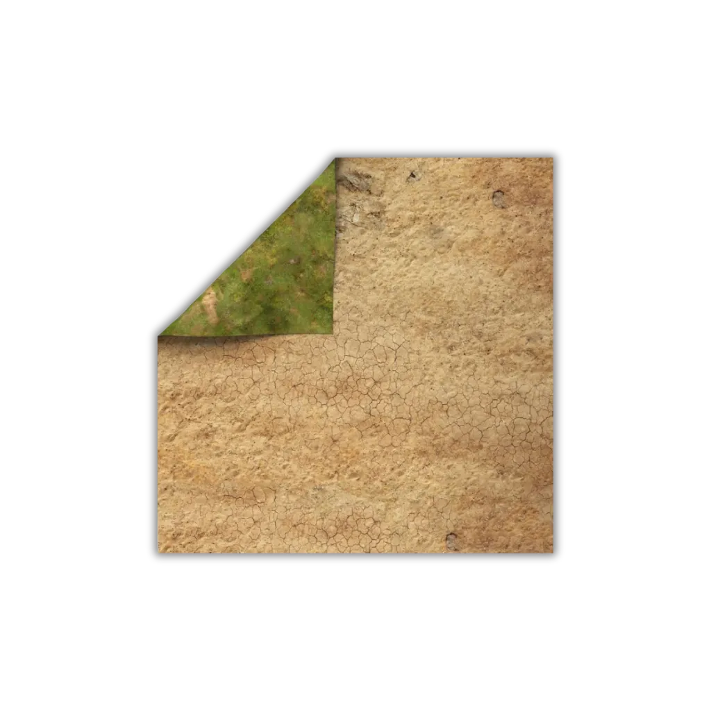 Neoprene Mat 2-sided Rocky Desert 36x36''-Playmats.eu-Radaddel