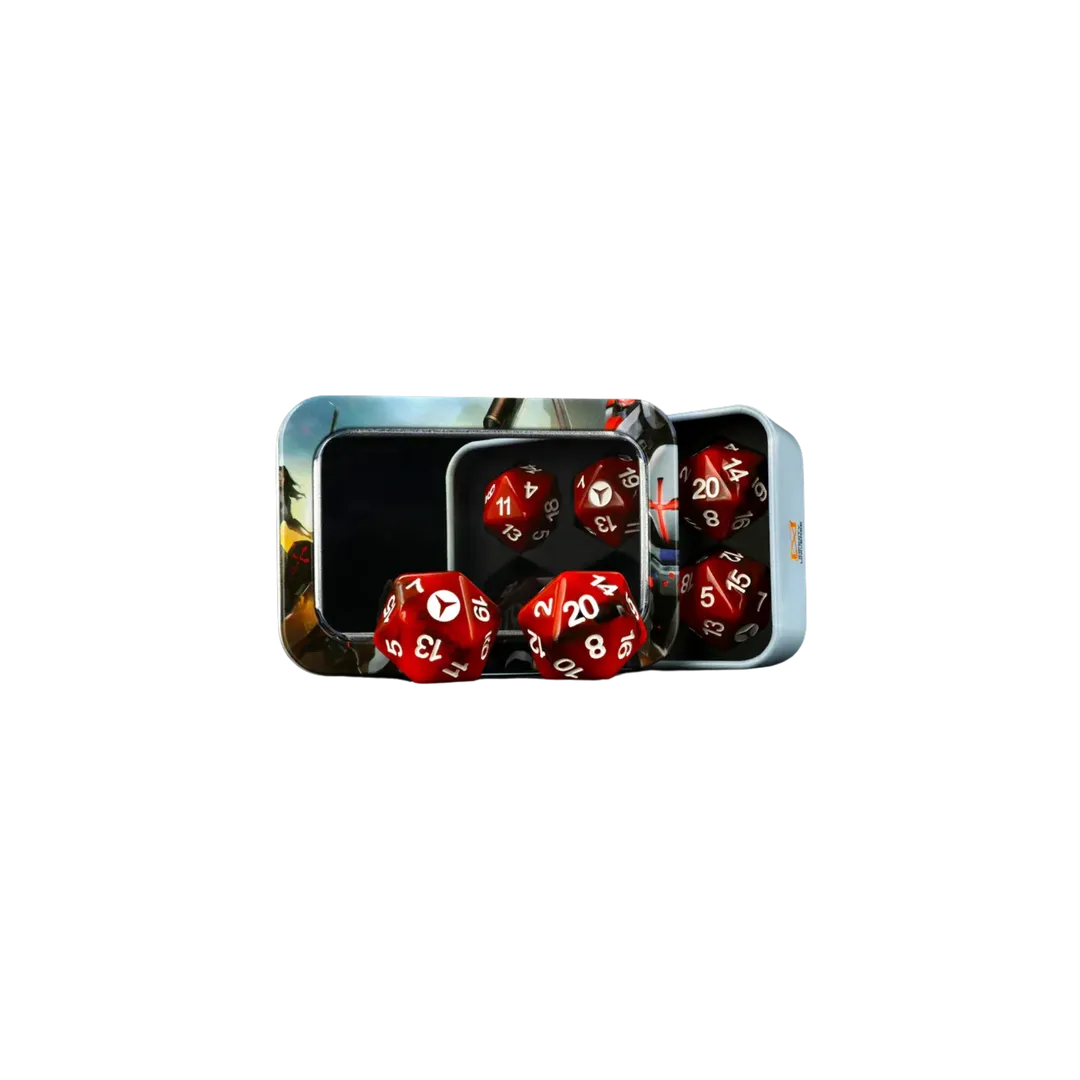 Infinity Offical Nomads Dice Set D20 (6 Stück)-Baron of Dice-Radaddel