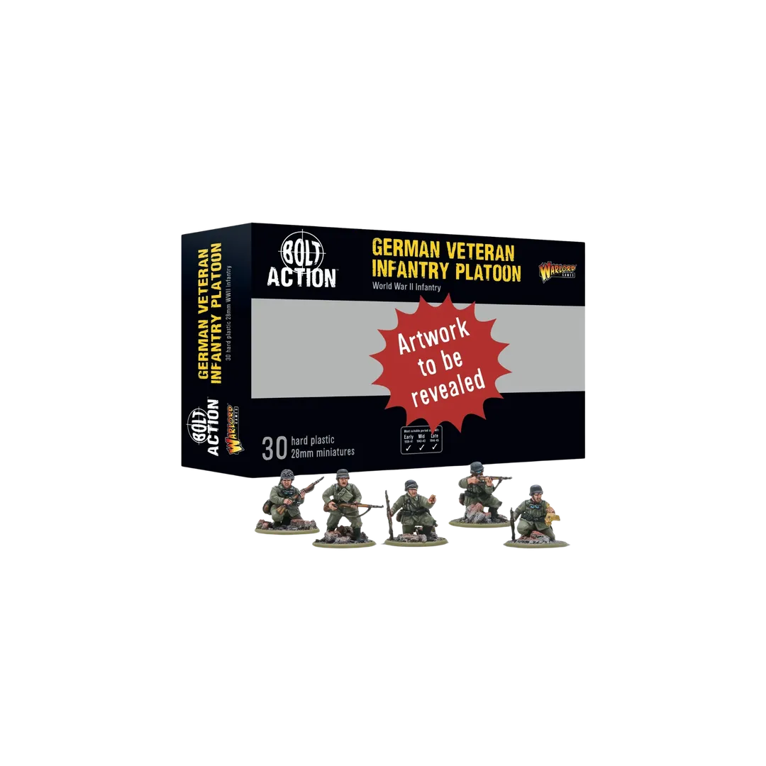 German Veteran Infantry Platoon-Warlord Games-Radaddel