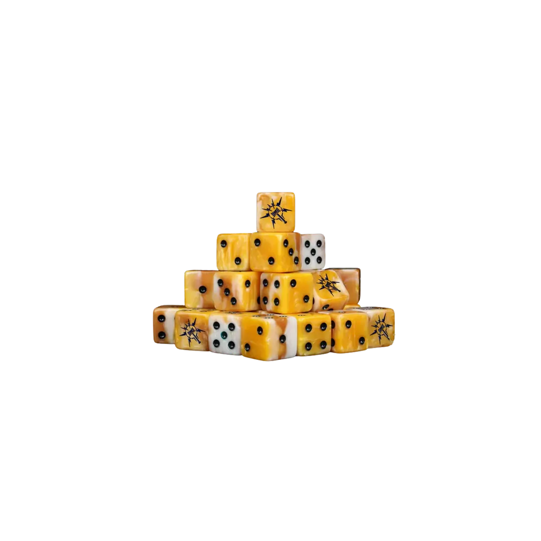 Lightning Hammer Dice 16mm Square (25 Stück)-Baron of Dice-Radaddel