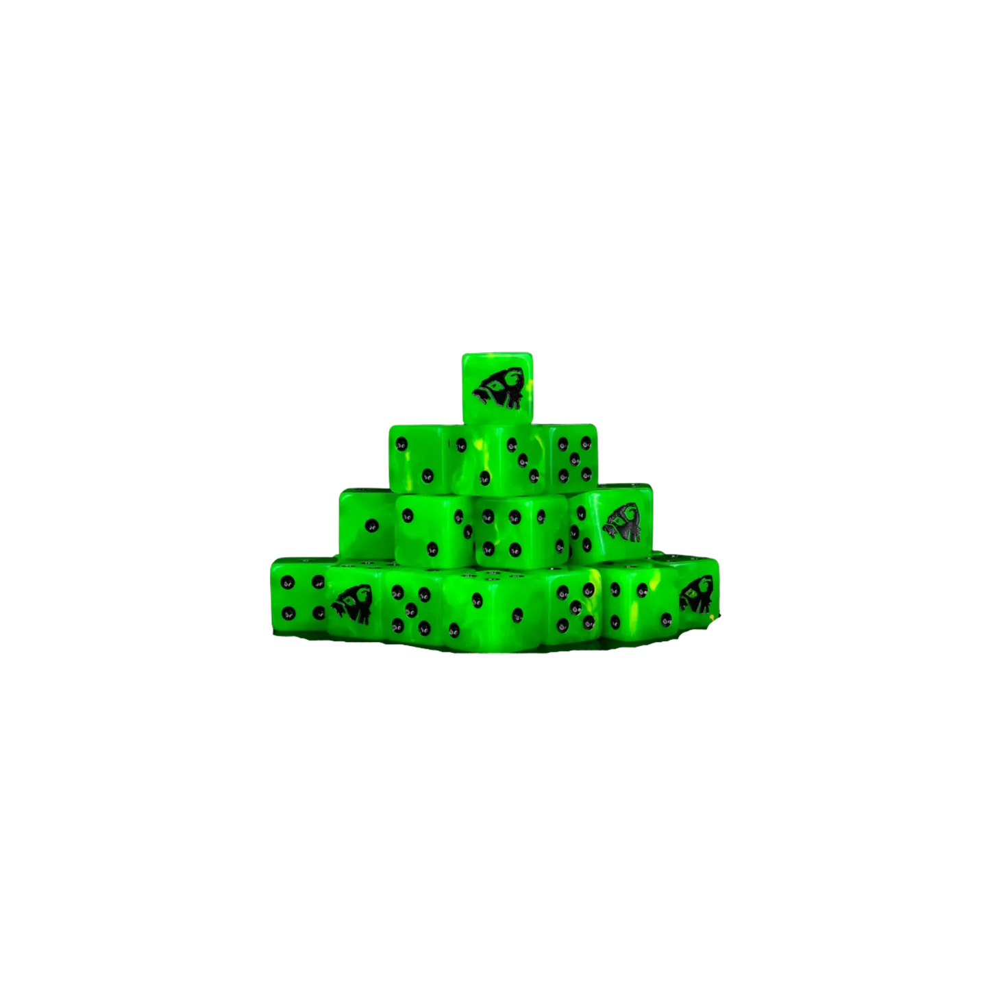 Bubonic Rats Dice 16mm Square (25 Stück)-Baron of Dice-Radaddel
