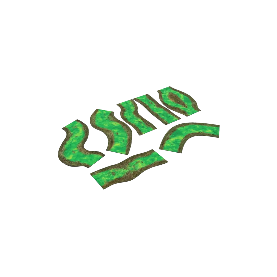 2D Modular Rivers Set - Toxic-Playmats.eu-Radaddel