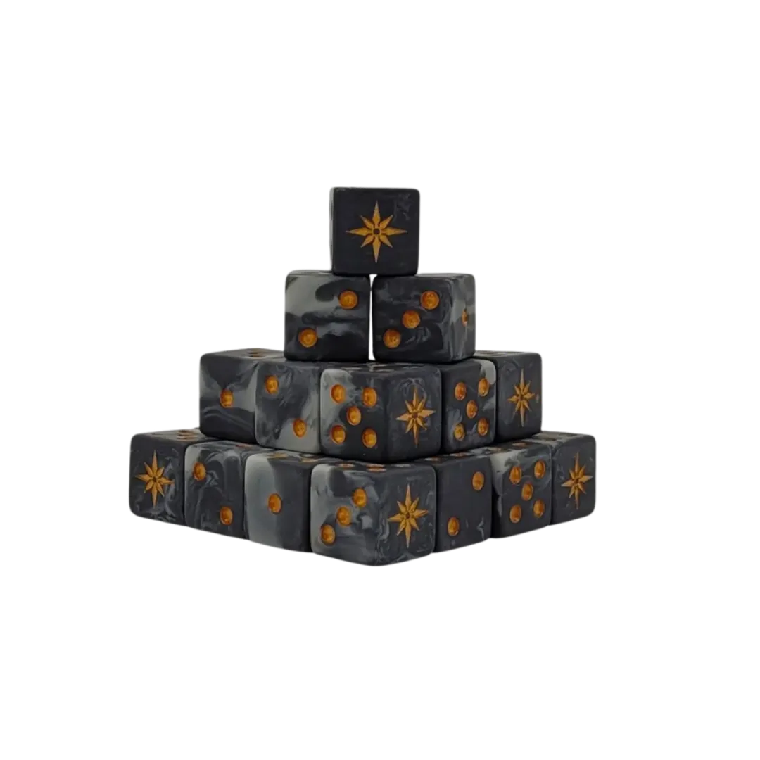 Chosen of Anarchy Dice 16mm Square (25 Stück)-Baron of Dice-Radaddel