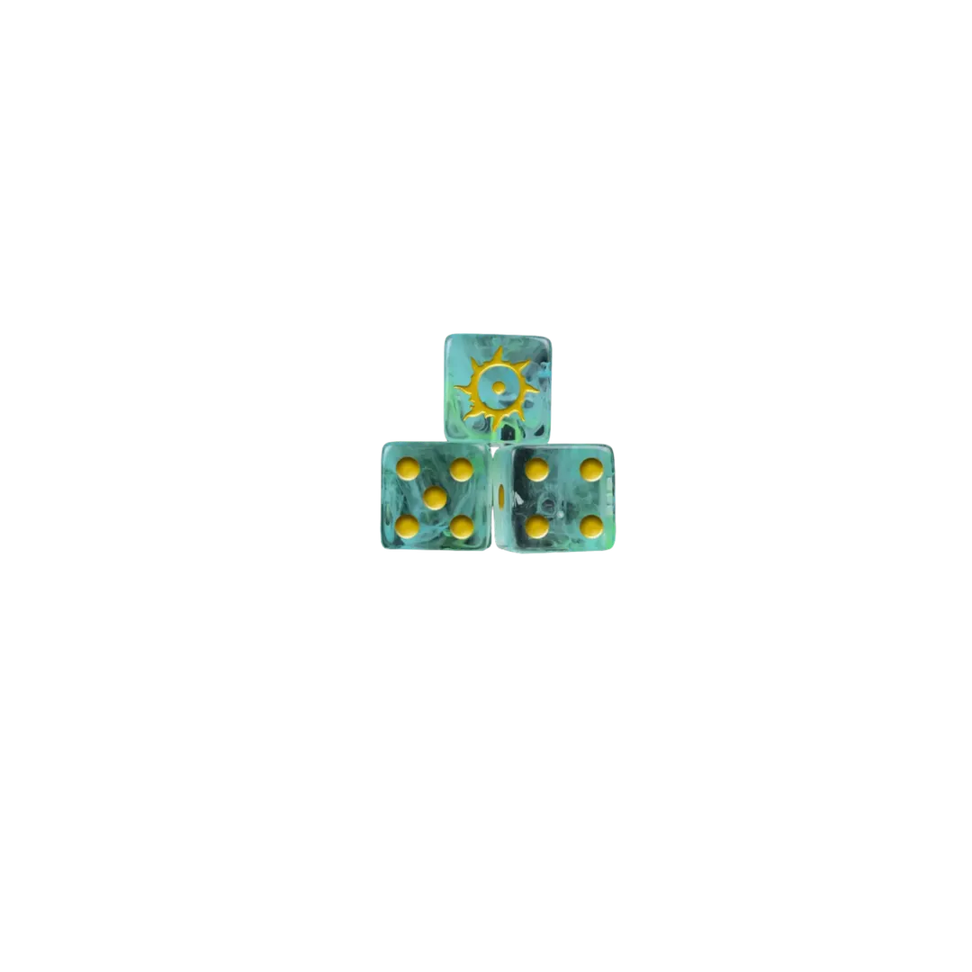 Blood & Blessings Dice 16mm Square (12 Stück)-Baron of Dice-Radaddel
