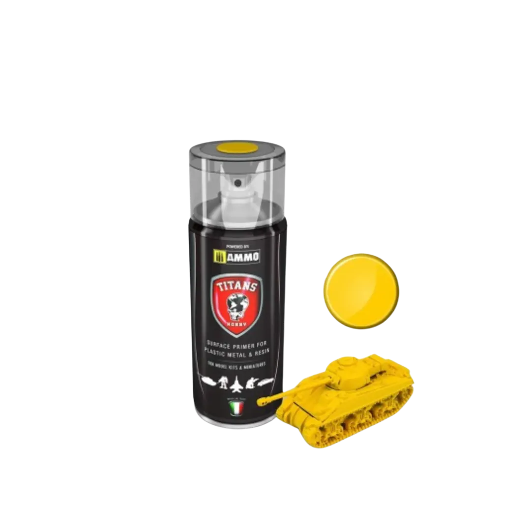 TITANS HOBBY Imperial Yellow Matt Primer-Mig Jimenez-Radaddel