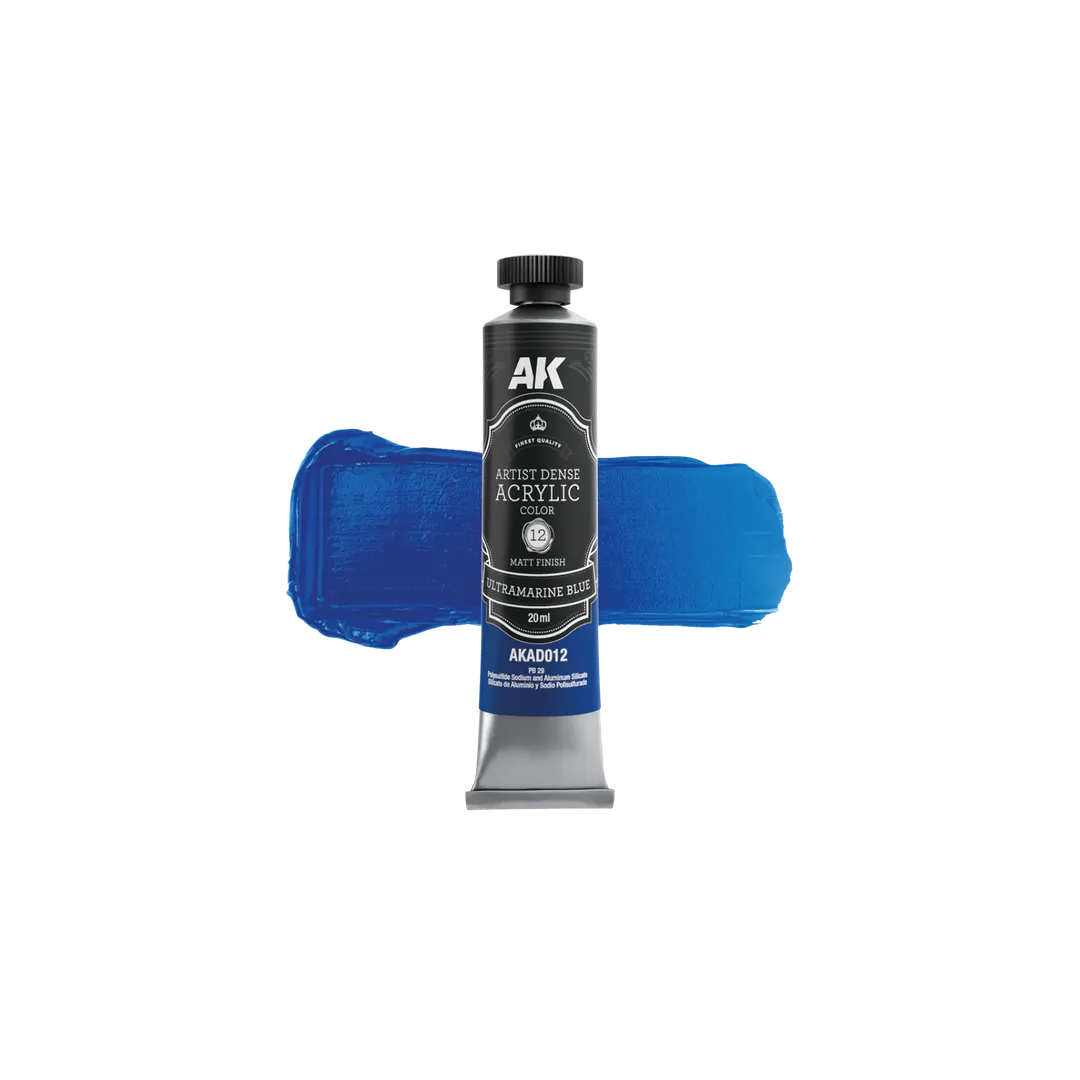 Ultramarine Blue - Dense Acrylic-AK-Interactive-Radaddel