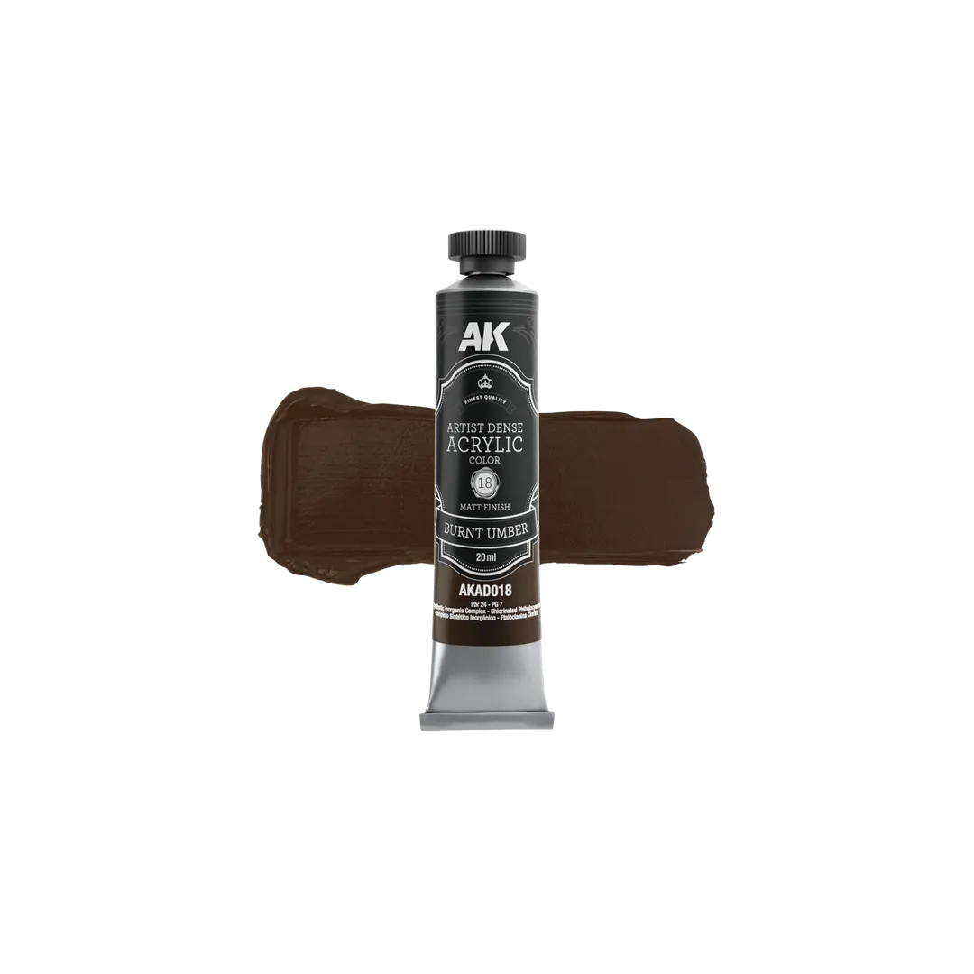 Burnt Umber - Dense Acrylic-AK-Interactive-Radaddel