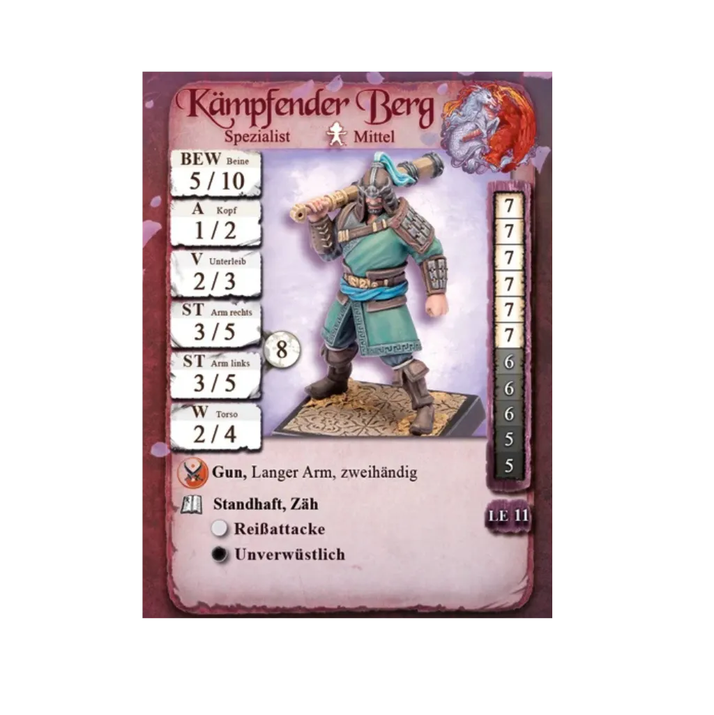Kämpfender Berg | Tianyu-Freebooter Miniatures-Radaddel