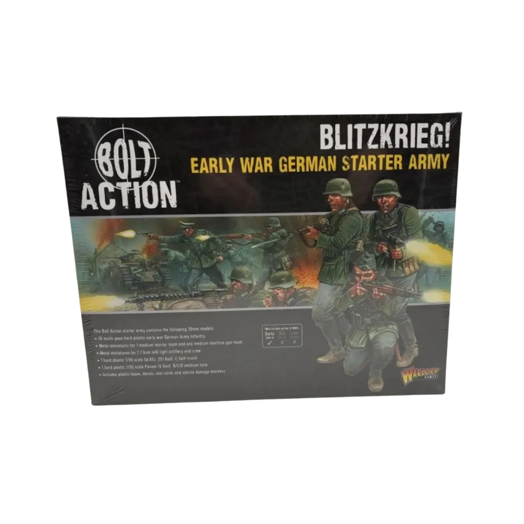 Blitzkrieg! Early War German Starter Army-Warlord Games-Radaddel