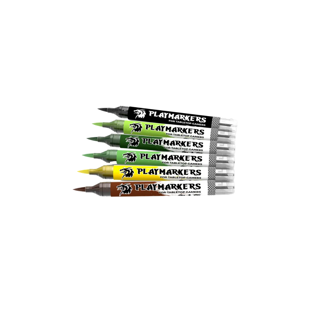 AK Playmarkers Orcs & Goblins Set (6 ref.)-AK-Interactive-Radaddel