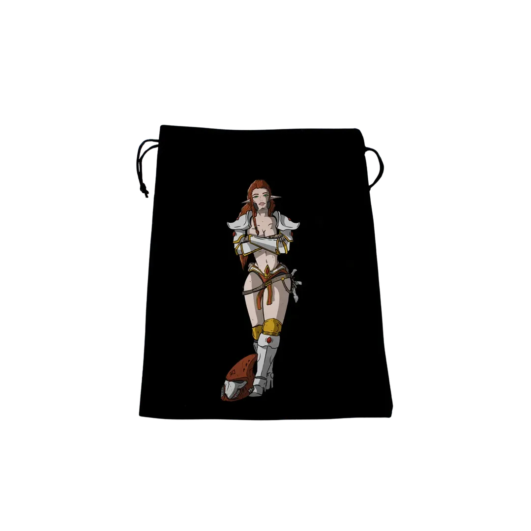 Premium Black Dice Bag - Space Elves - Sexy-Baron of Dice-Radaddel