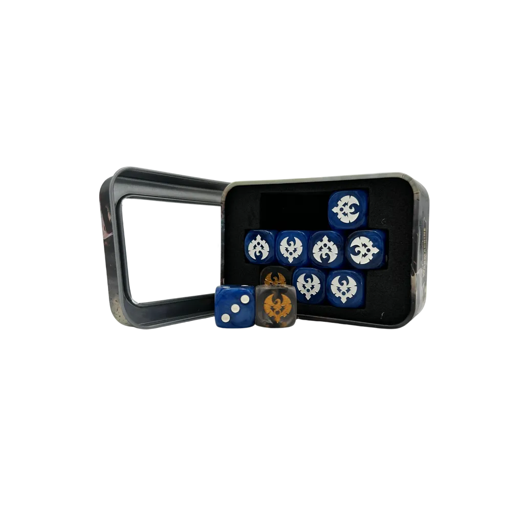 Cygnar - Storm Legion Dice 16mm Round (10 Stück)-Baron of Dice-Radaddel