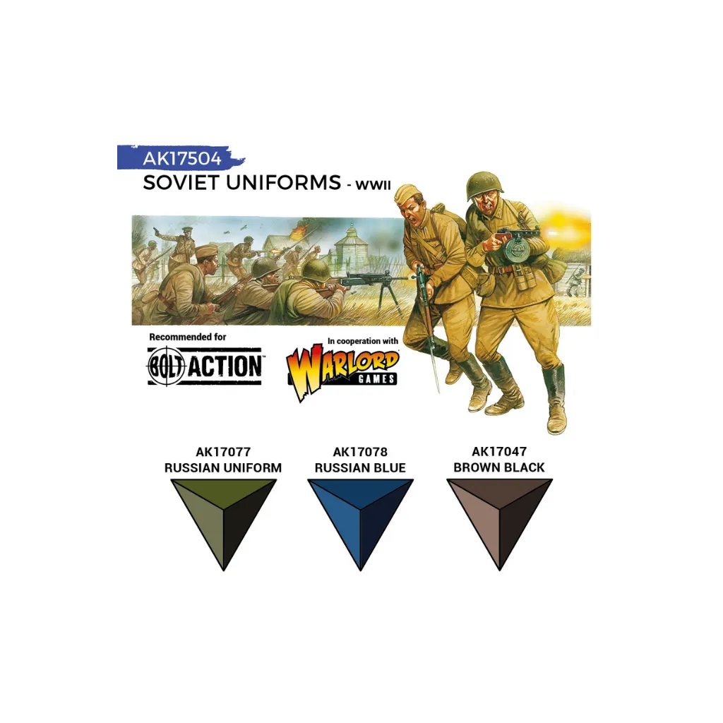 AK QUICK GEN Soviet Uniforms Set-AK-Interactive-Radaddel