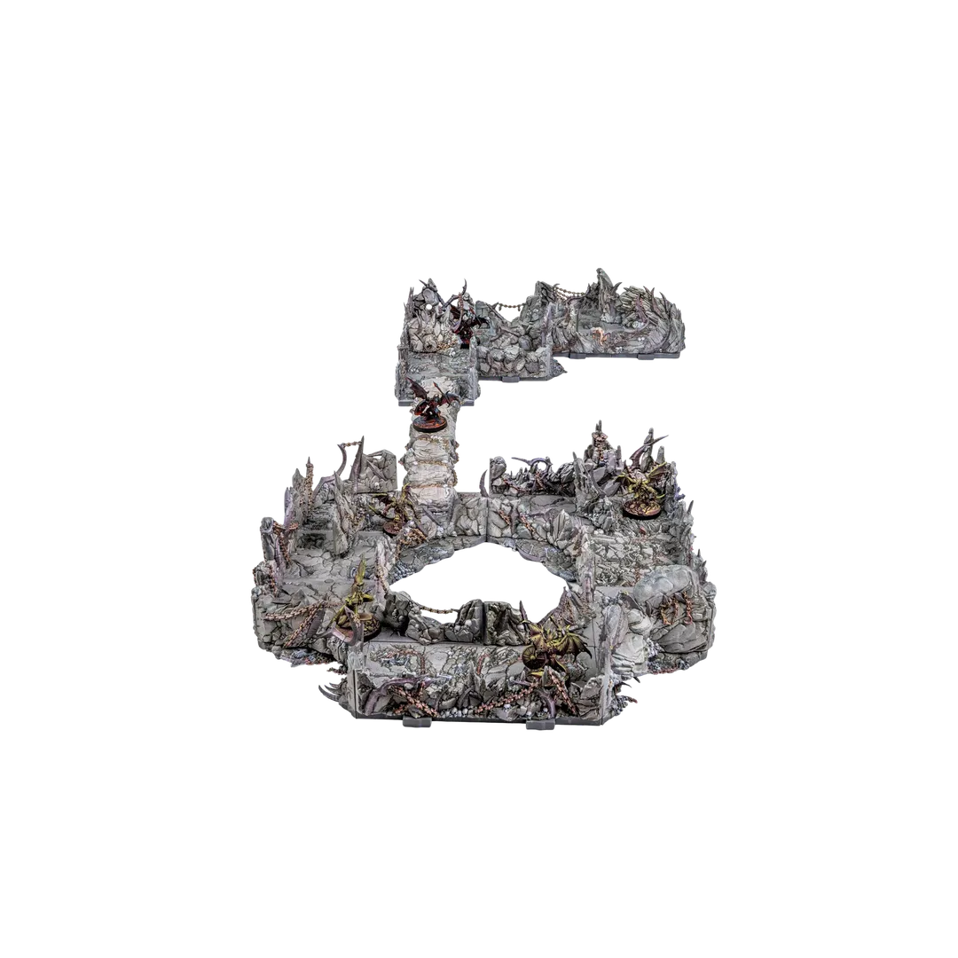 Dungeons & Lasers: Demonic Caves Pre-painted-Archon Studio-Radaddel