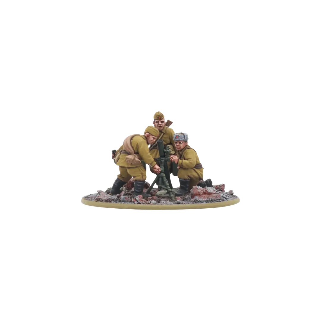 Soviet Army Medium Mortar Team-Warlord Games-Radaddel