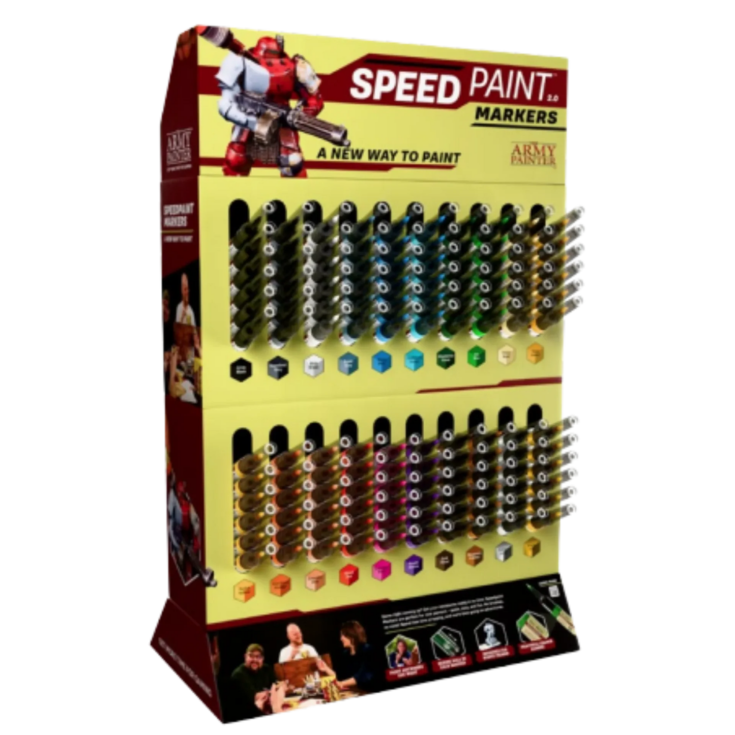 Speedpaint Marker Dispenser Rack-The Army Painter-Radaddel