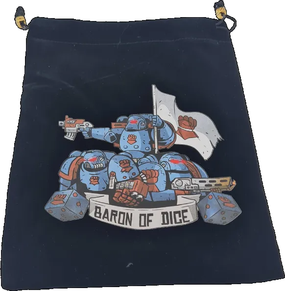 Premium Black Dice Bag - Righteous Hands