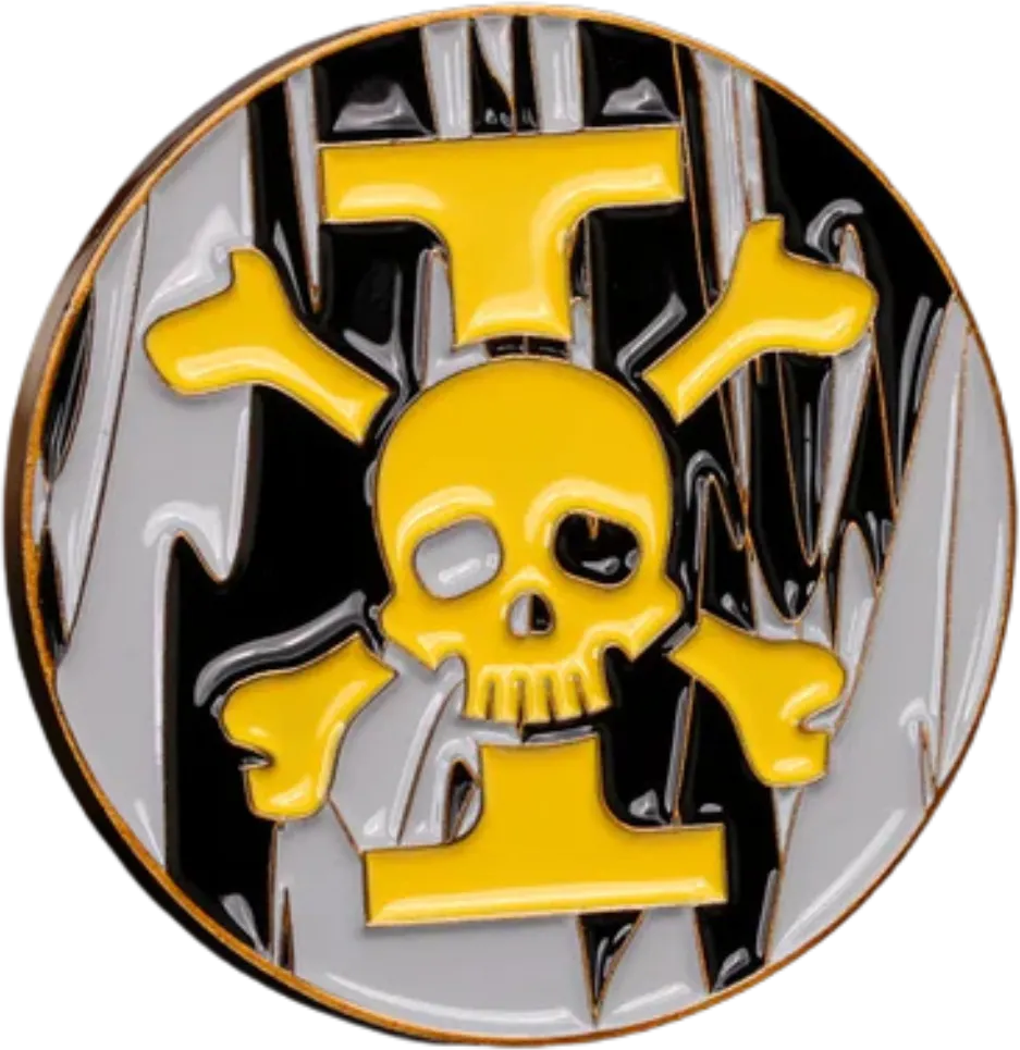 40mm Metal Coin - Inquisition Order-Baron of Dice-Radaddel