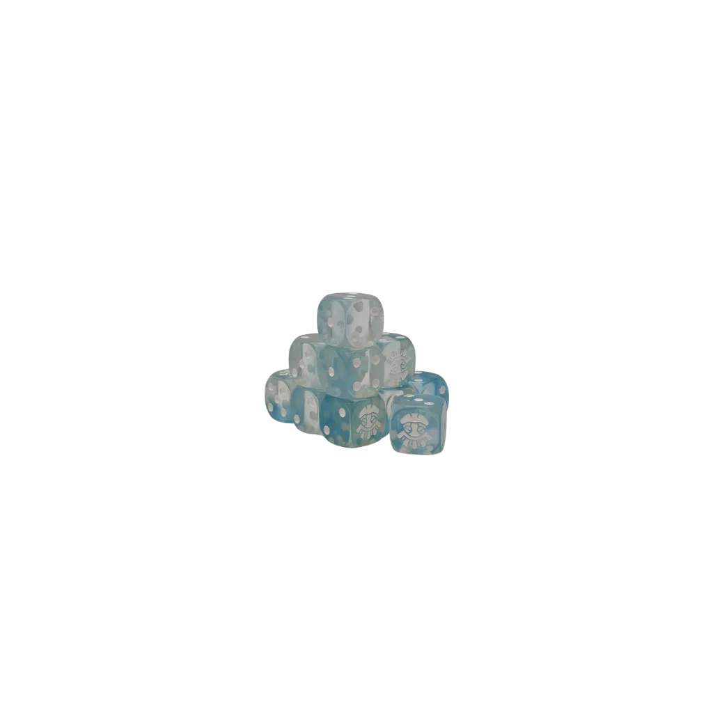 Ancient Frog Dice 16mm Round (25 Stück)-Baron of Dice-Radaddel