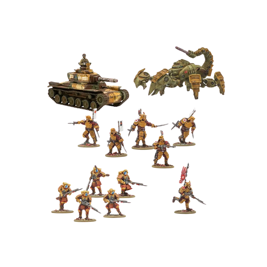 Konflikt '47 Empire of Japan Starter Army-Warlord Games-Radaddel