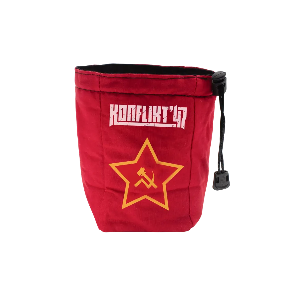 Konflikt '47 Soviet Bloc Dice Bag-Warlord Games-Radaddel
