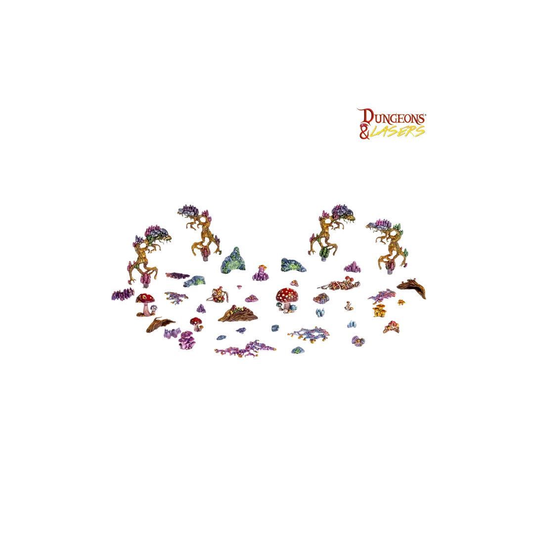 Dungeons & Lasers: Cave Fungi: Scatter Terrain-Archon Studio-Radaddel