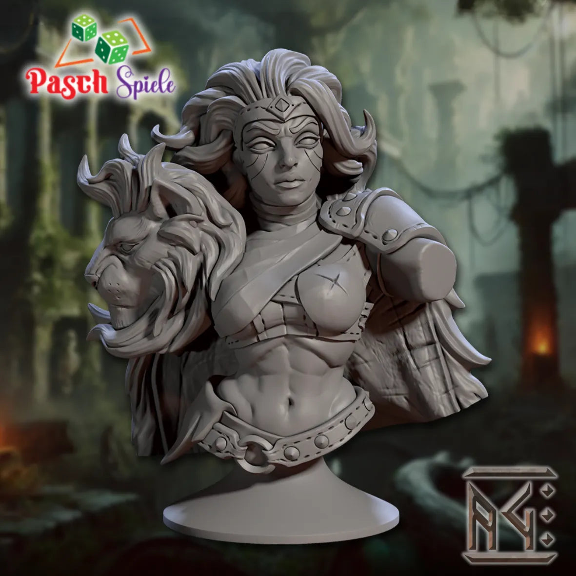 Fantasy Büste: Leona Stygephonos - Veiled Sisterhood-Pasch Spiele-Radaddel